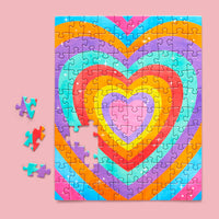 velvet heart 100pc puzzle snax