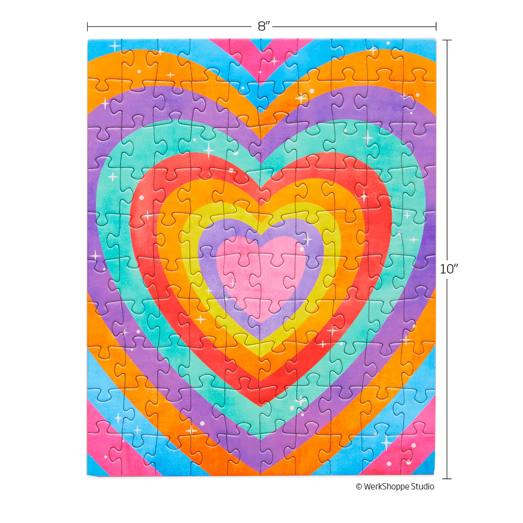 velvet heart 100pc puzzle snax