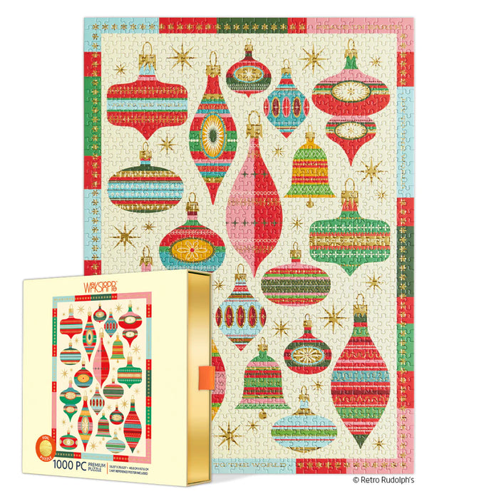 vintage ornaments 1000pc puzzle