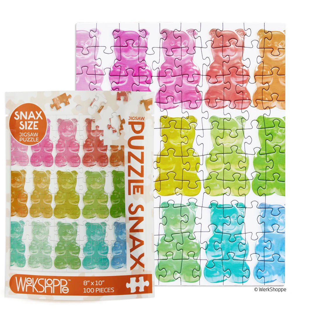 gummy bears 100pc puzzle snax