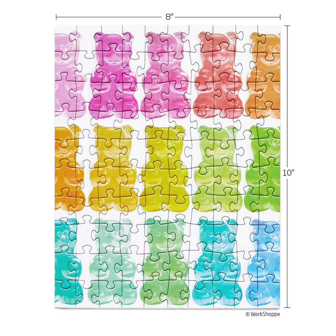 gummy bears 100pc puzzle snax