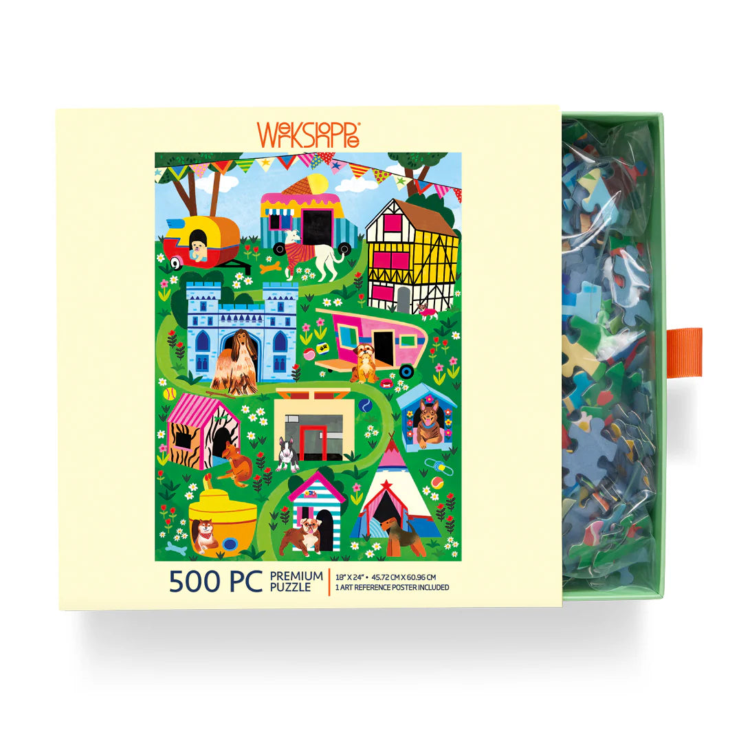 doggie dreamhouse 500pc puzzle