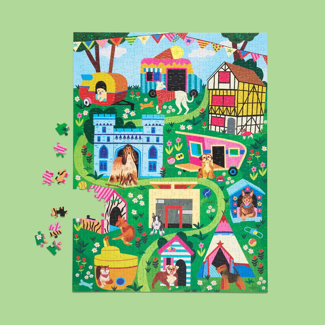 doggie dreamhouse 500pc puzzle