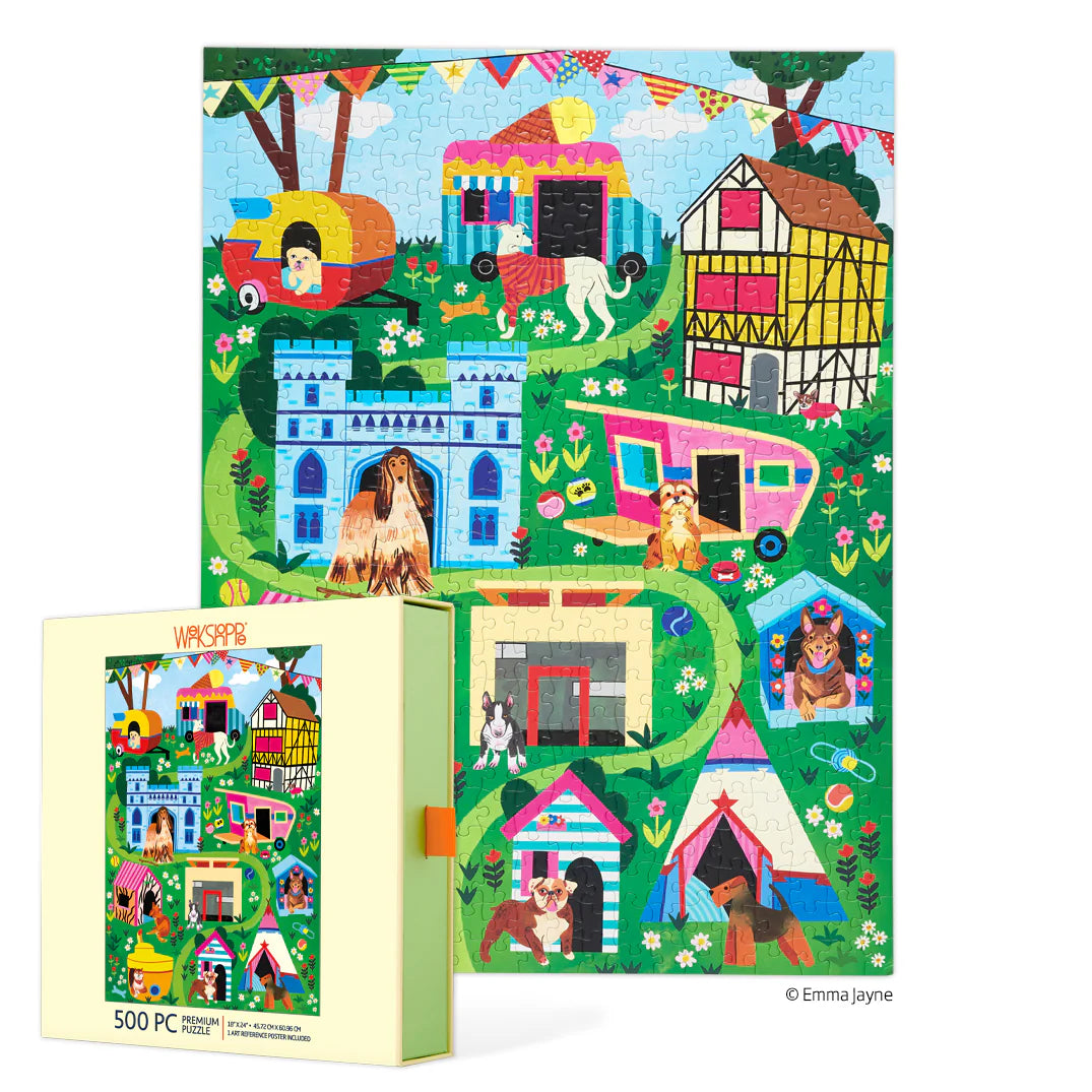 doggie dreamhouse 500pc puzzle