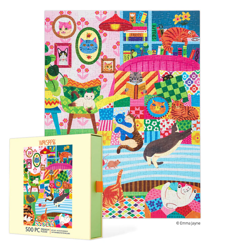 cat nap stories 500pc puzzle