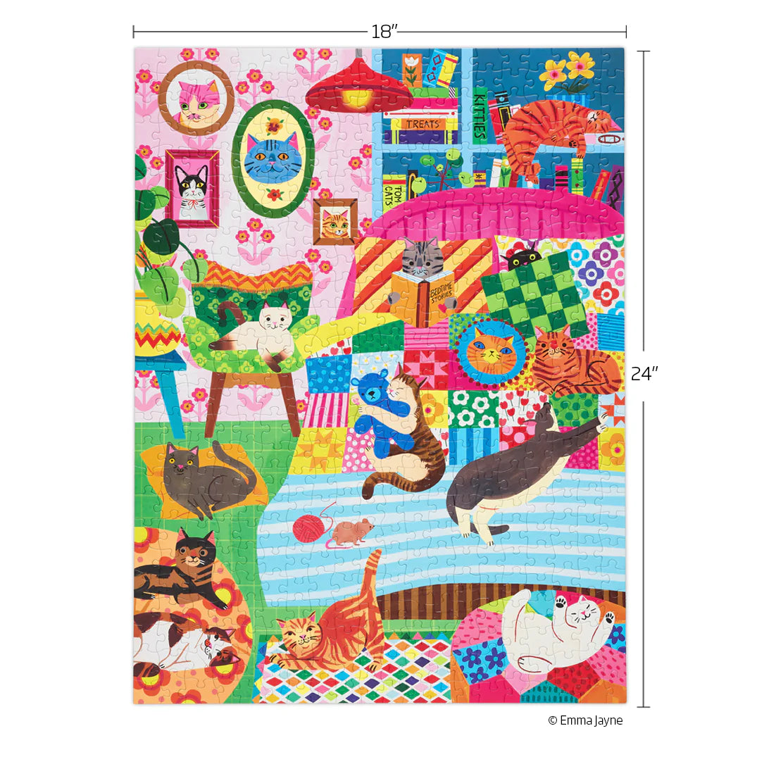 cat nap stories 500pc puzzle
