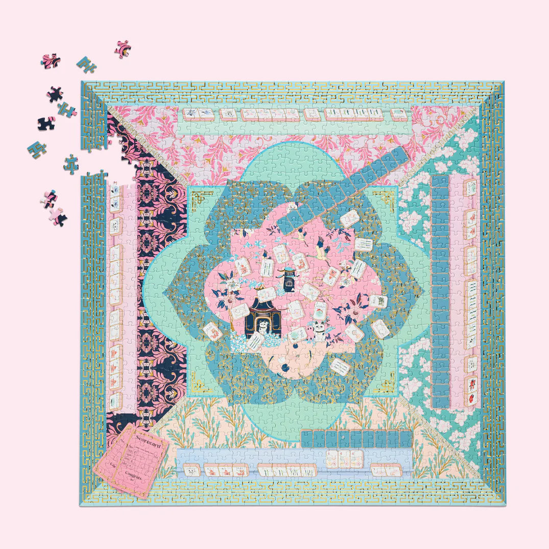 let's play mahjong 1000pc puzzle