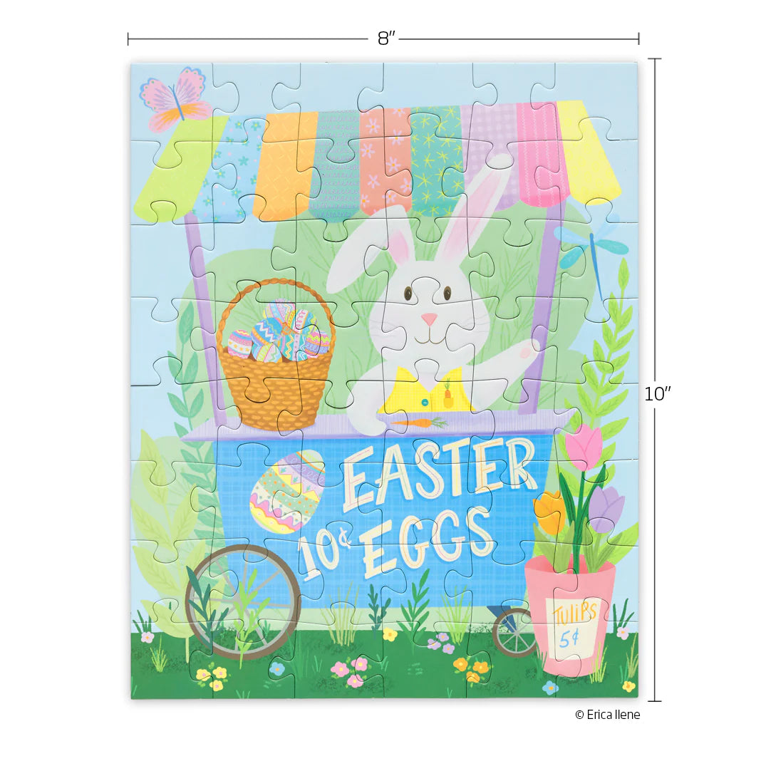 easter egg cart 100pc puzzle snax