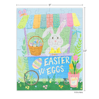 easter egg cart 100pc puzzle snax