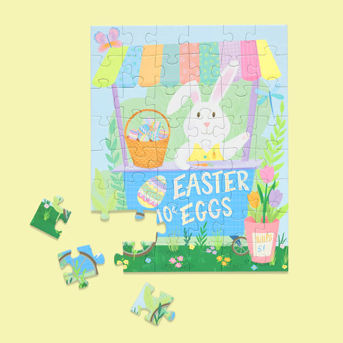 easter egg cart 100pc puzzle snax
