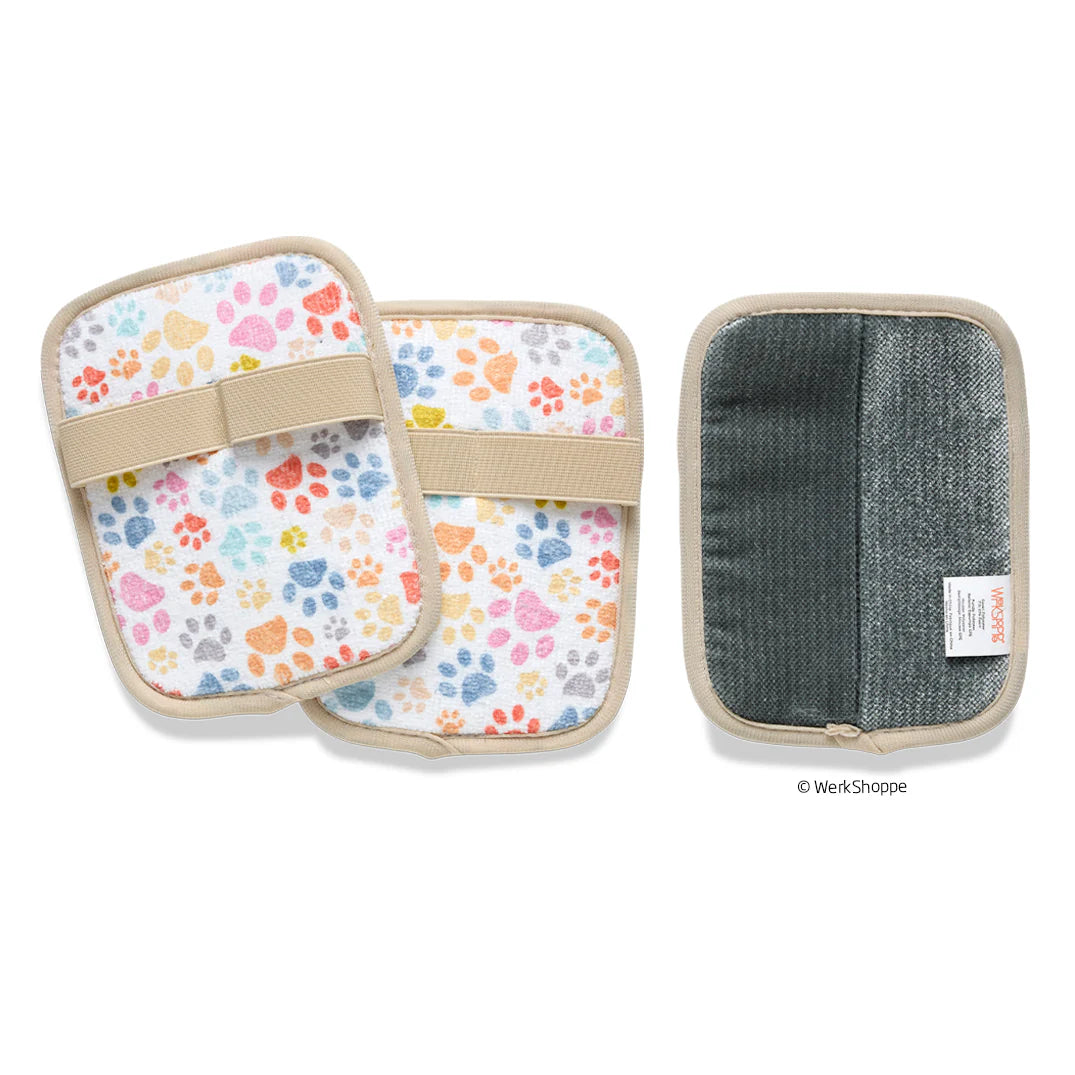 paw prints pet hair remover pads