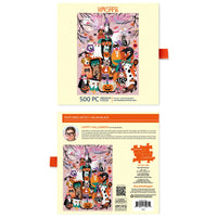 happy halloween 500pc puzzle