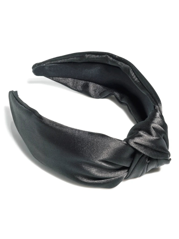 satin knotted headband