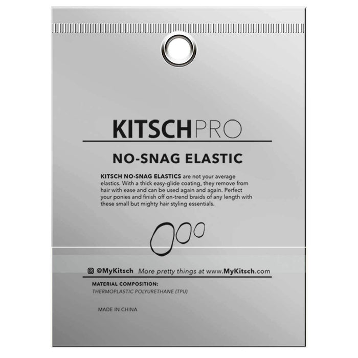 no-snag clear elastics | 100pc