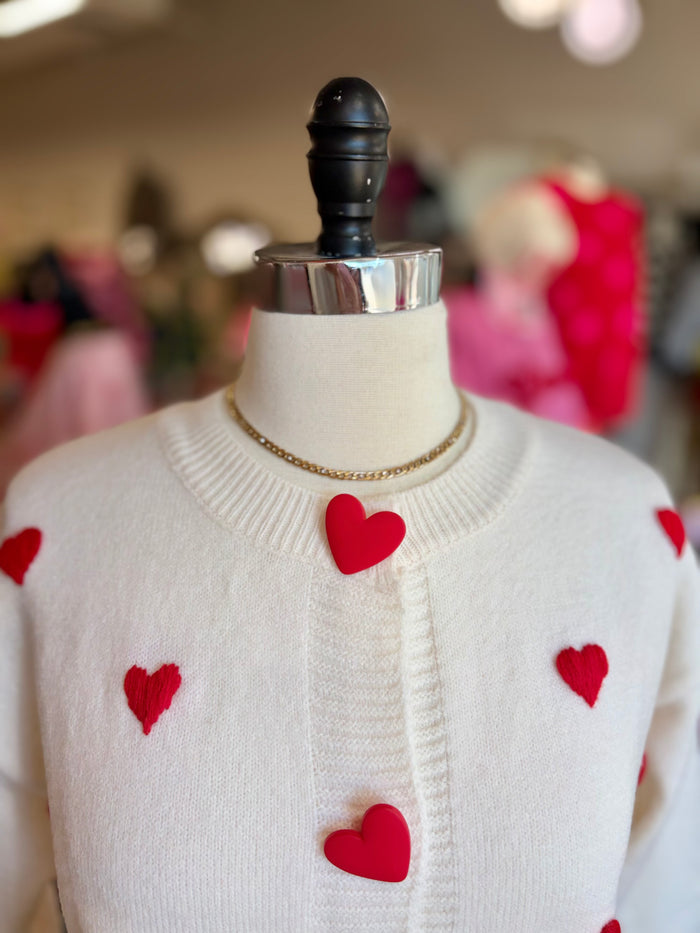 luxe glimmer curb-chain necklace