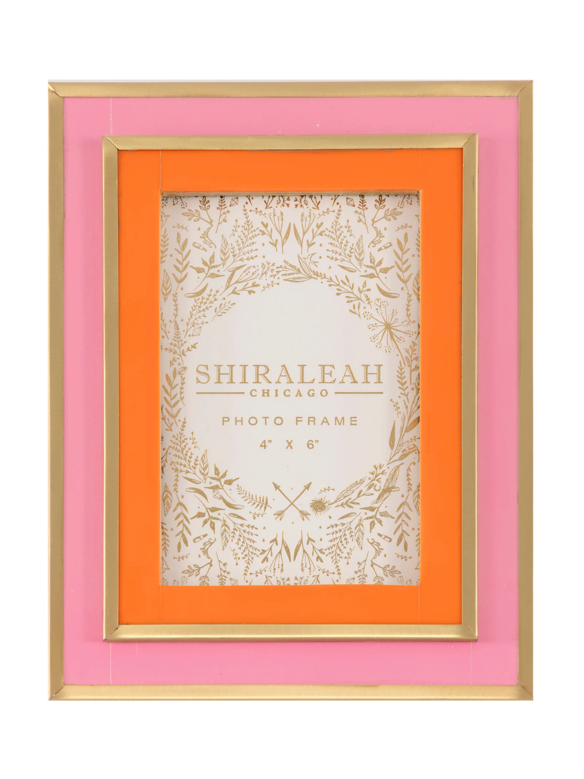 pink layered 4x6 picture frame