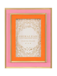 pink layered 4x6 picture frame