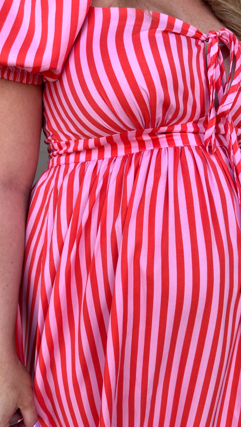 olsen midi dress | sun glow