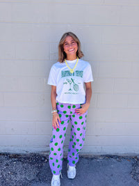 bold moves polka dot barrel denim