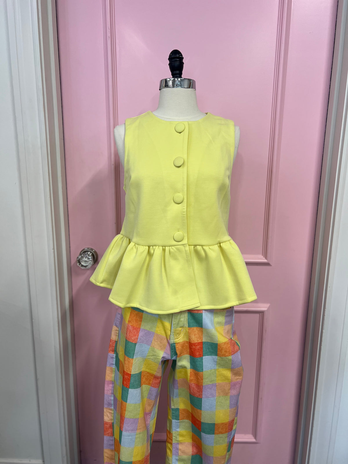 on the bright side peplum
