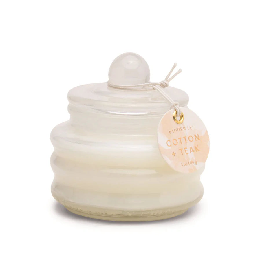 3oz mini glass candle
