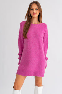 new to town sweater dress