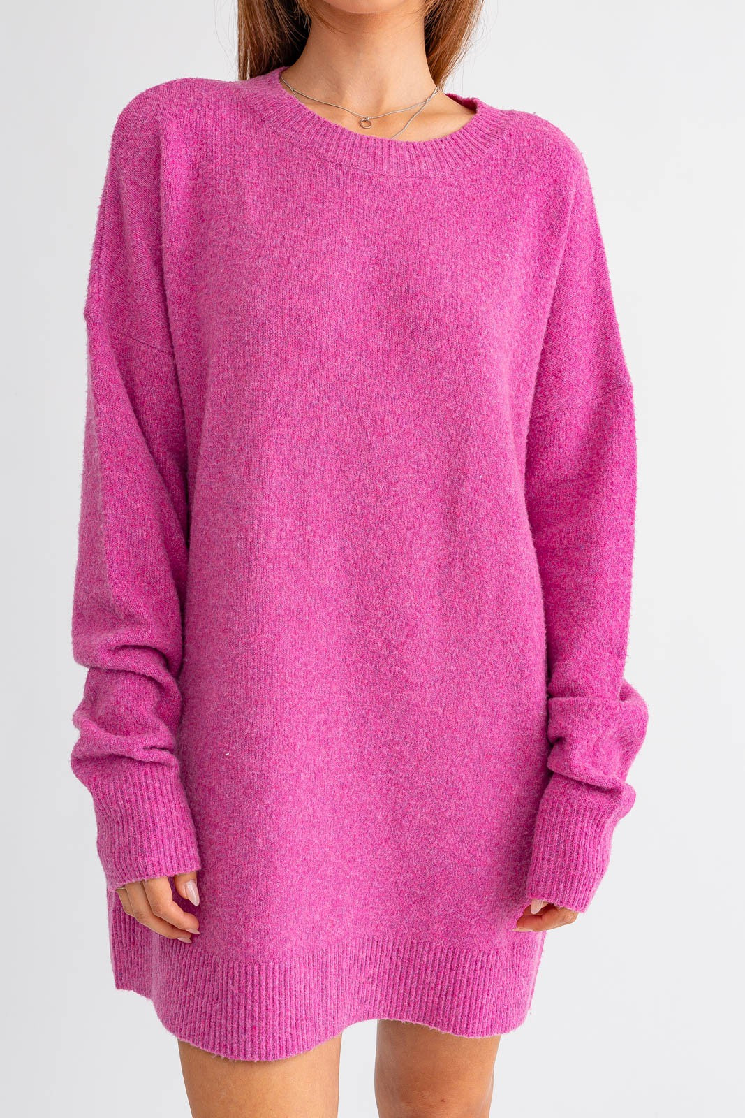 new to town sweater dress