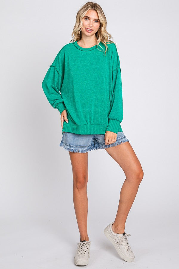 green with envy sweater