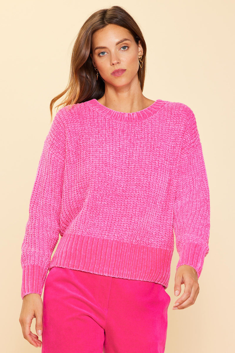 more to love chenille sweater