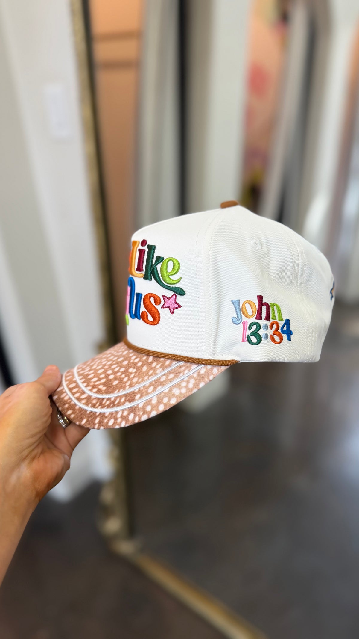 love like Jesus trucker hat