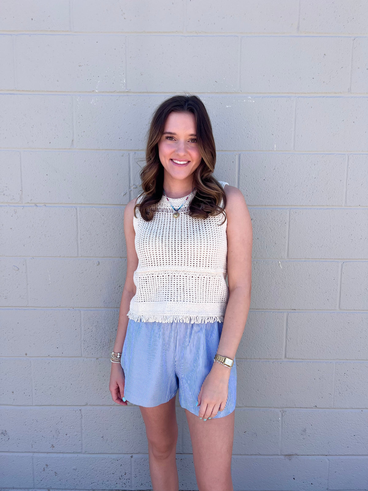 show me crochet tank