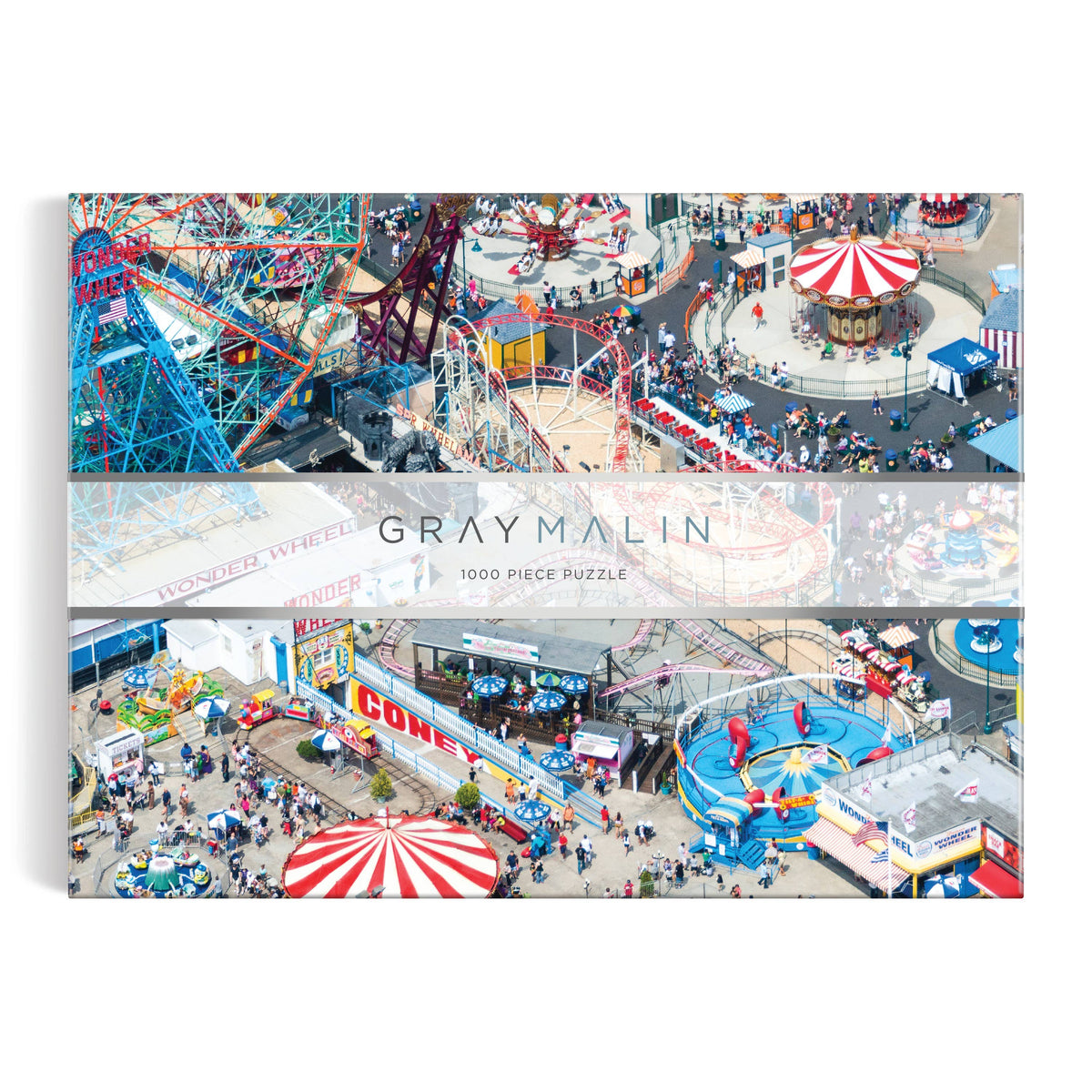 coney island 1000pc puzzle | gray malin