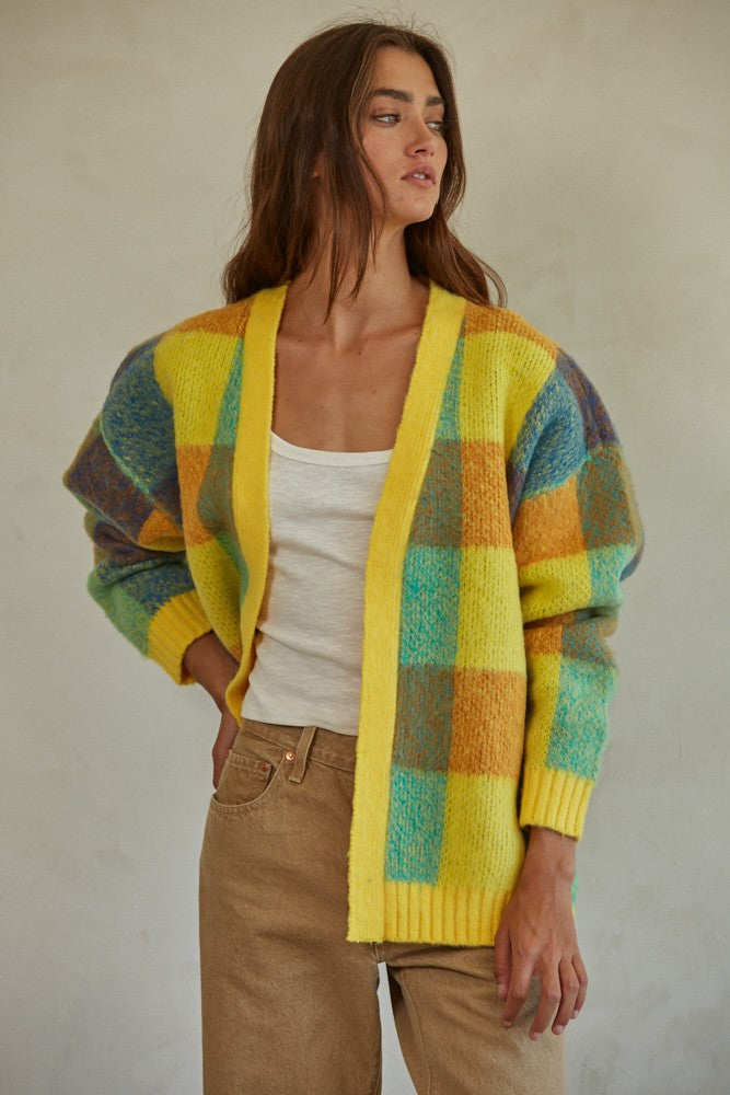 fallin' for you knit cardigan
