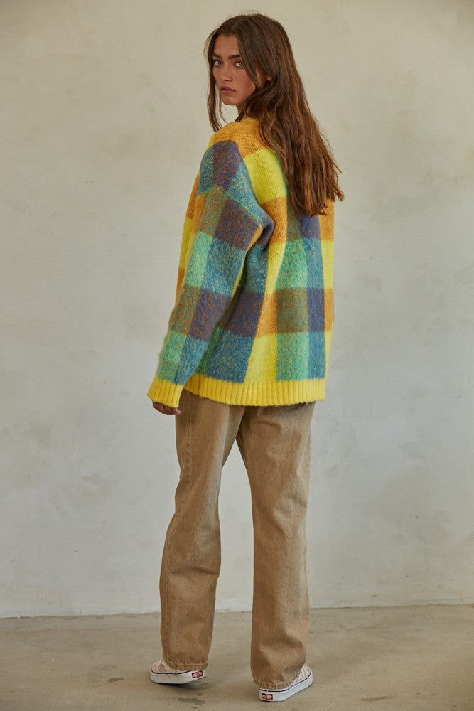 fallin' for you knit cardigan