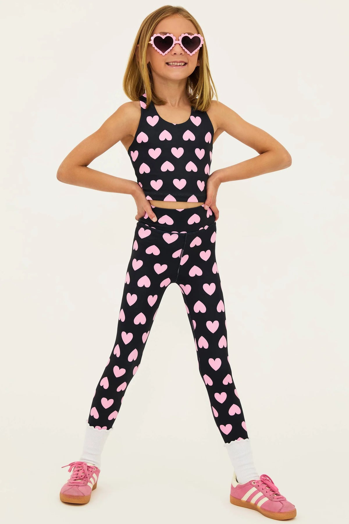 little peppa leggings | love heart