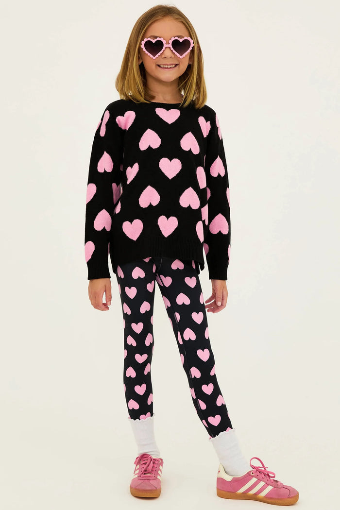 little peppa leggings | love heart