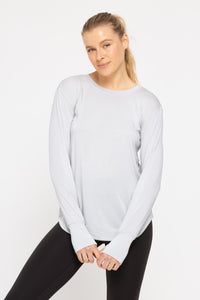 soft-touch basic long sleeve tee