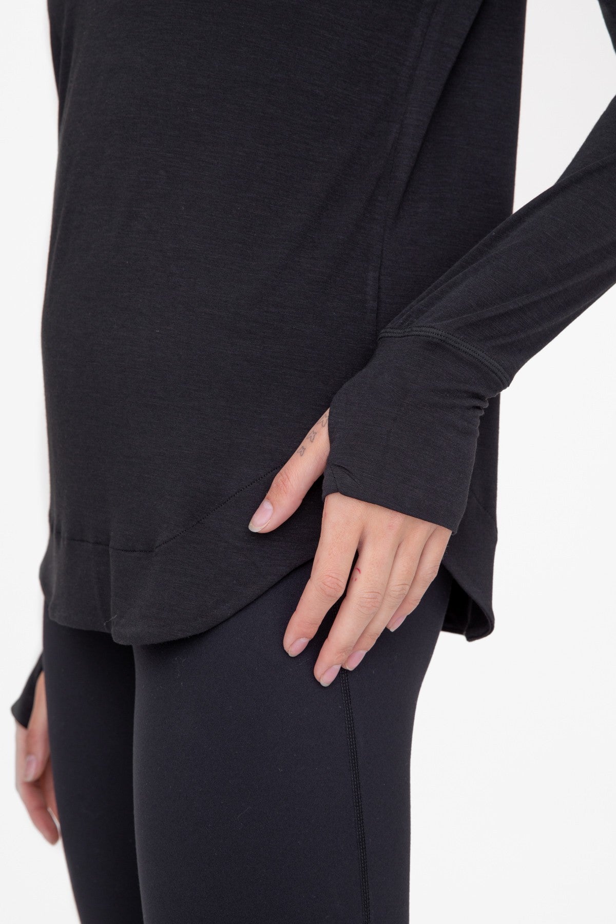 soft-touch basic long sleeve tee