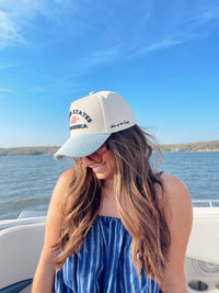 USA vintage trucker hat