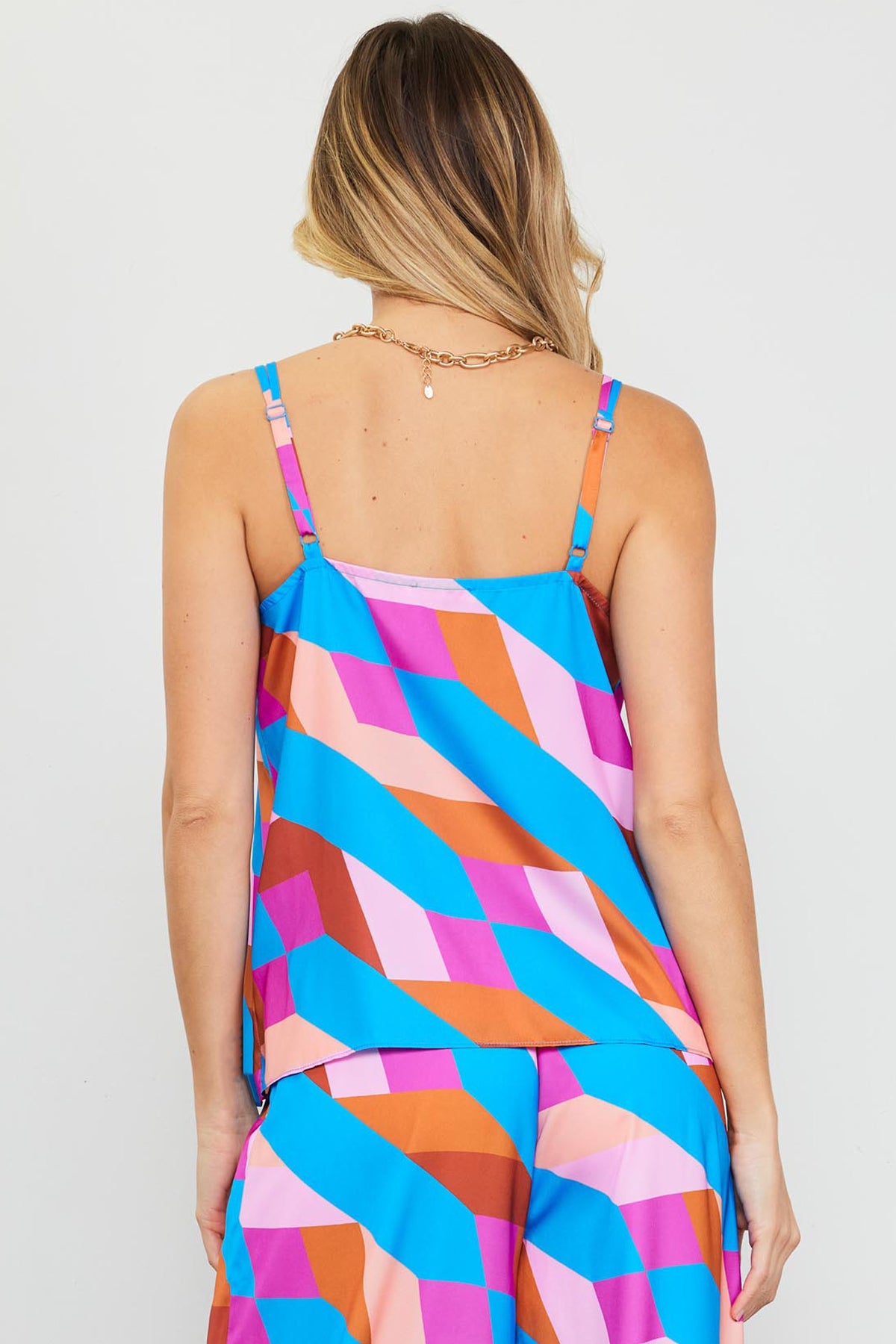 sweet affection geometric cami || FINAL SALE