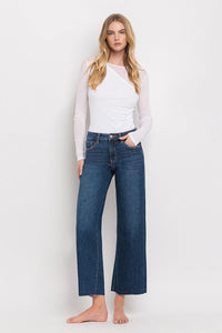 finders keepers tummy control wide-leg denim