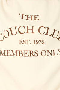 the couch club fleece sweatshirt