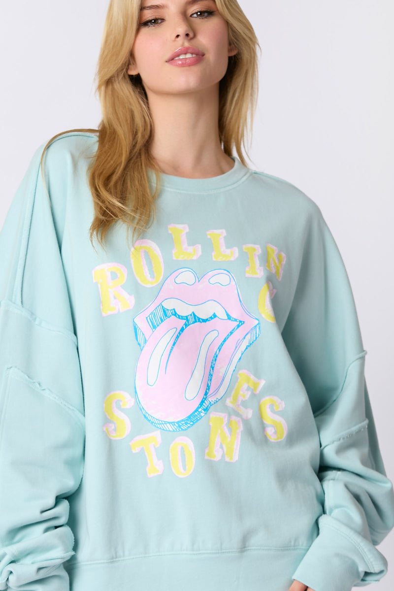 rolling stones oversized sweatshirt | FINAL SALE