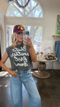 another first down cropped tee