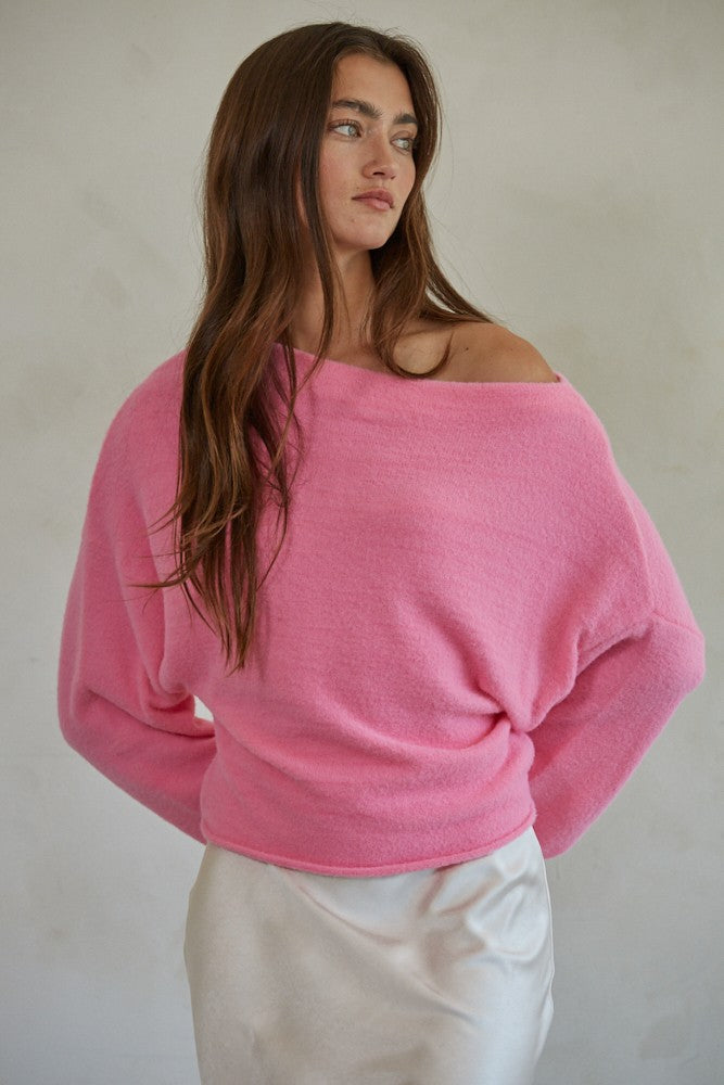 jovie asymmetrical sweater