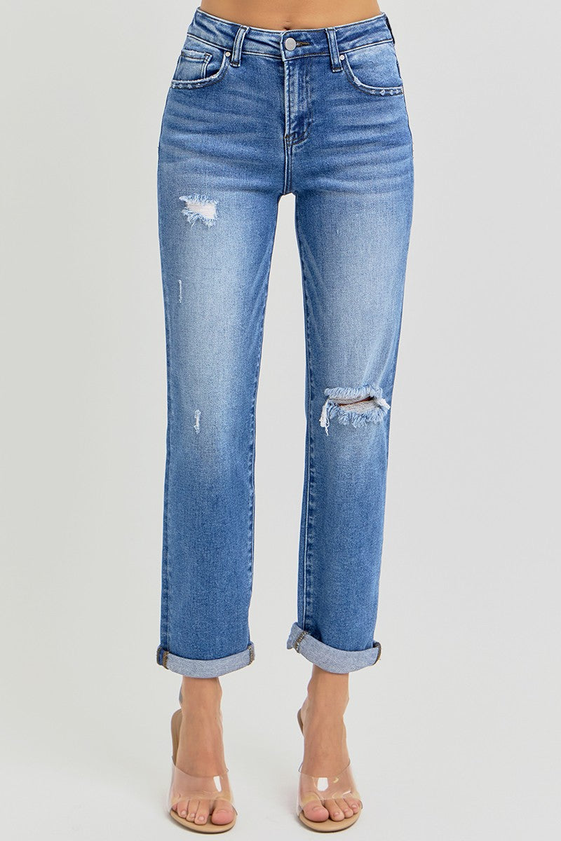 kelsea high-rise girlfriend denim