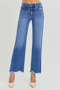 caroline tummy control high-rise denim