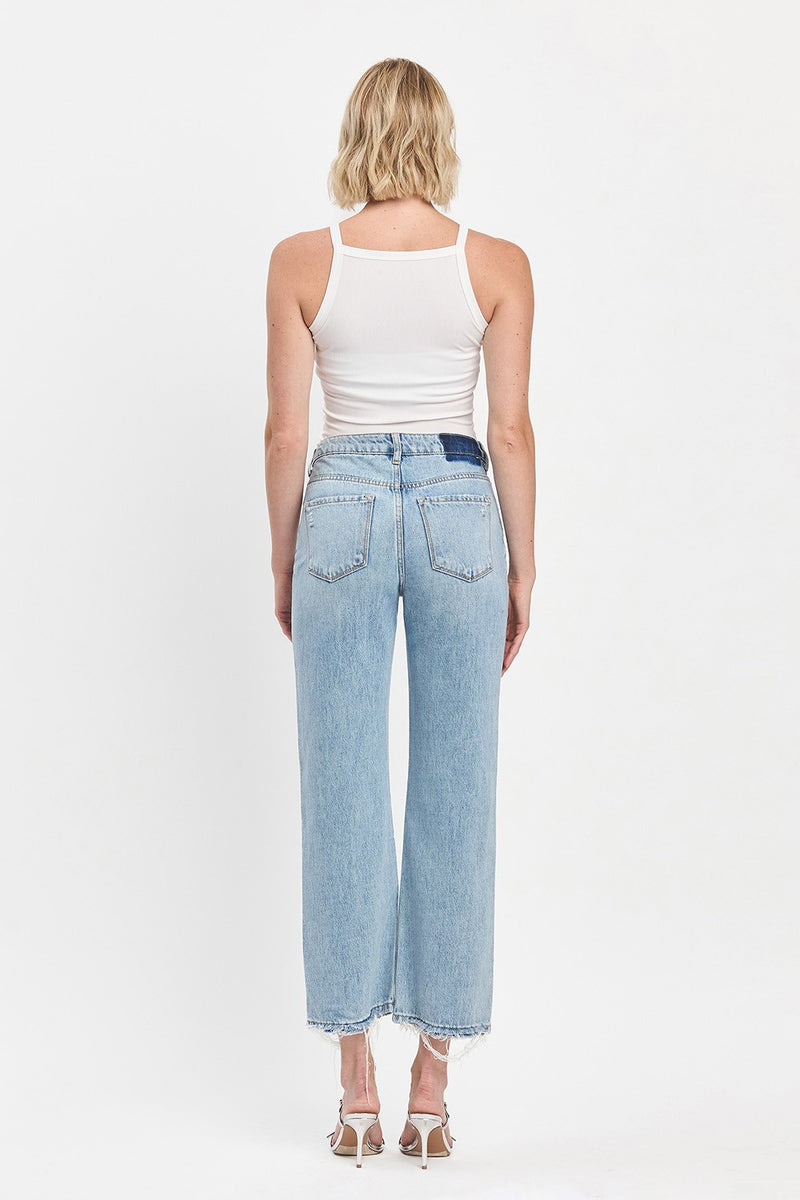 free entertainment high-rise denim