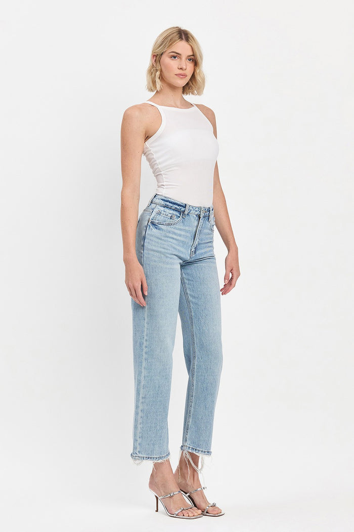 free entertainment high-rise denim