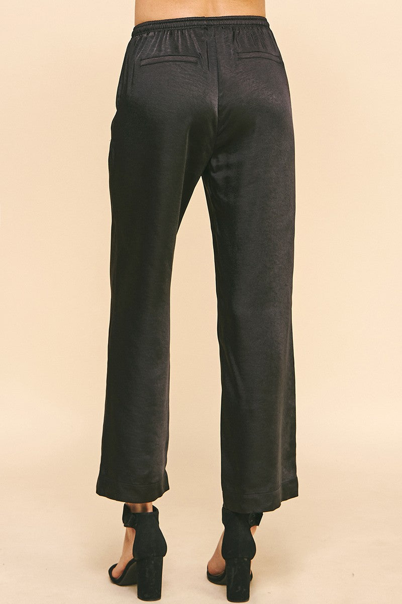 talk about it satin pants